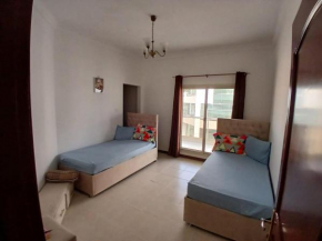 Private room bath & balcony with kitchen facing stunning burj Khalifa view